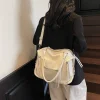 pochette de soirée en brocart complexe pour femmes, sac de fête en jacquard inspiré de styliste avec motifs tissés