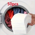 Tissu résistant à la colorant 50 couleurs pour le linge, sans Composition chimique, Anti-pénétration et Protection contre la décoloration du linge mixte, universel