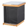 ralca enveloppement de ruche d'abeilles d'hiver pour ruives à 8 et 10 cadres, enveloppe de ruche réglable en tissu oxford, imperméable, coupe vent, réutilisable