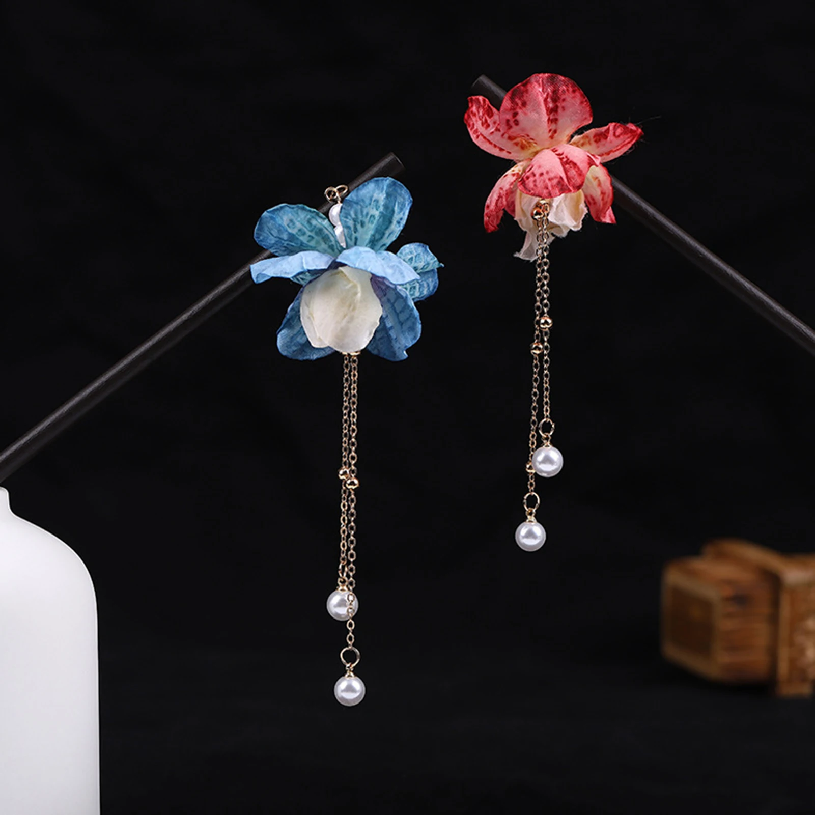 Épingle à cheveux de style ancien, couvre chef lumineux, pompon hanfu, bâtons de cheveux, accessoires pour cheveux de style chinois, fourchette à cheveux en bois, cadeau de coiffure Épingle à cheveux de style ancien, couvre chef lumineux, pompon hanfu, bâtons de cheveux, accessoires pour cheveux de style chinois, fourchette à cheveux en bois, cadeau de coiffure