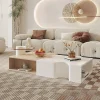 Table basse de rangement japonaise Design à couverture rigide Table basse de luxe minimaliste ensemble italien Muebles Para El Hogar meubles de maison Table basse de rangement japonaise Design à couverture rigide Table basse de luxe minimaliste ensemble italien Muebles Para El Hogar meubles de maison