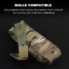 tko – pochette de rangement pour système molle, sac gp, étui de transport pour garrot, gilet tactique, sac d'accessoires d'extension, lampe de poche extérieure, pochette pour couteau