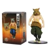 *** figurine de dessin animé demon slayer kimetsu no yaiba, kamado tanjirou, agatsuma zenitsu nezuko warrior, jouets modèles en pvc