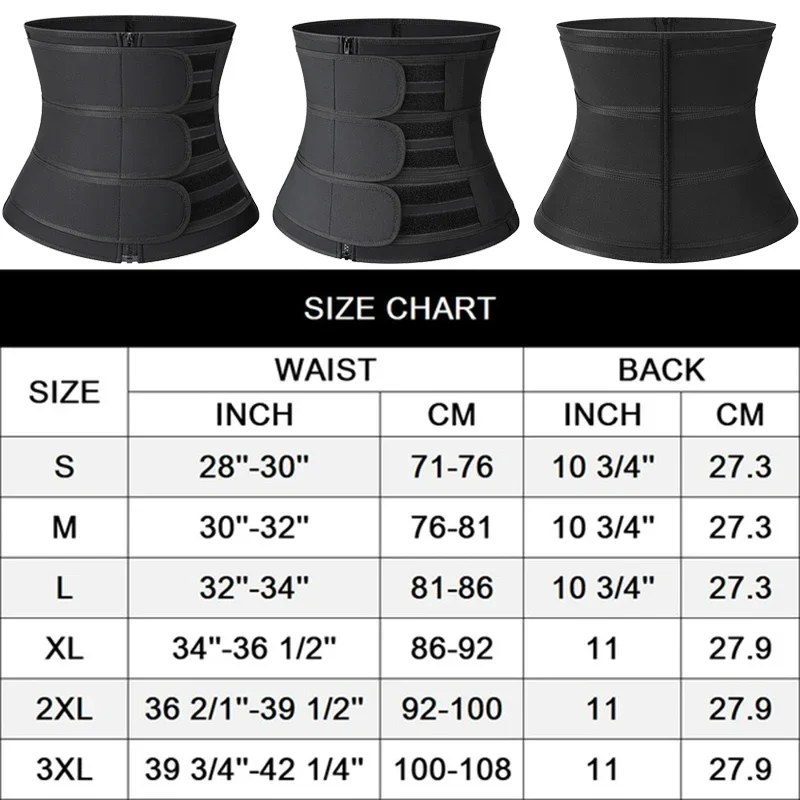 ceinture d'entraînement de taille pour hommes, pour perte de poids, en néoprène, modelant le corps, sauna, entraînement, sueur, ceinture abdominale avec doubles sangles, vêtements modelants ceinture d'entraînement de taille pour hommes, pour perte de poids, en néoprène, modelant le corps, sauna, entraînement, sueur, ceinture abdominale avec doubles sangles, vêtements modelants