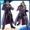bandai original véritable gundam shfiguarts tekken 8 kazuya mishima anime figurines jouets enfants cadeau modèle ornements