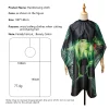cape de coupe de cheveux pour enfants, robe de coiffeur, tablier de barbier, enfants, filles, garçons, couverture en polyester everak