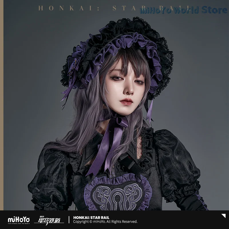 chapeau herta officiel mihoyo original merch honkai star rail herta thème impression série chapeau costume femme casquette lolita cosplay chapeau herta officiel mihoyo original merch honkai star rail herta thème impression série chapeau costume femme casquette lolita cosplay