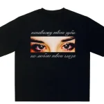 Harajuku Streetwear femmes vêtements yeux imprimé graphique t-shirt Hip Hop esthétique à manches courtes hauts Goth Y2k mode Vintage Y2k