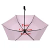 parapluie à trois plis 6k pour femmes et hommes, coupe vent, motif personnalisé, haute qualité, business, parasol