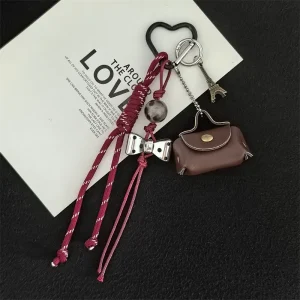 Porte-clés de voiture à nœud chinois, décoration de sac, accessoires à nœud tissé à la mode Porte-clés de voiture à nœud chinois, décoration de sac, accessoires à nœud tissé à la mode
