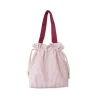Sac de rangement à cordon de serrage à poignée supérieure, pochette de rangement Portable et réutilisable pour cosmétiques, rayures, porte-monnaie pratique, petits articles Sac de rangement à cordon de serrage à poignée supérieure, pochette de rangement Portable et réutilisable pour cosmétiques, rayures, porte-monnaie pratique, petits articles