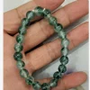 bracelet en jade pour hommes et femmes, bijou en jade, en pierre de jade, en pierre élastique, émeraude, fleur flottante