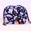 Boîte à déjeuner à cordon imprimé chat japonais, sac de rangement pour voyage pique-nique Portable facile à laver Bento boîte à déjeuner fourre-tout Boîte à déjeuner à cordon imprimé chat japonais, sac de rangement pour voyage pique-nique Portable facile à laver Bento boîte à déjeuner fourre-tout
