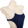 maillot de bain une pièce pour étudiant japonais, bretelles spaghetti, justaucorps serré, uniforme de maillot de bain, lingerie cosplay
