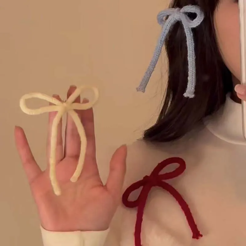 Pince à Cheveux avec Nministériels d Papillon pour Femme et Fille, Accessoire de Coiffure, Style Coréen, Doux, Rouge, Document Bonbon, Frange Pince à Cheveux avec Nministériels d Papillon pour Femme et Fille, Accessoire de Coiffure, Style Coréen, Doux, Rouge, Document Bonbon, Frange
