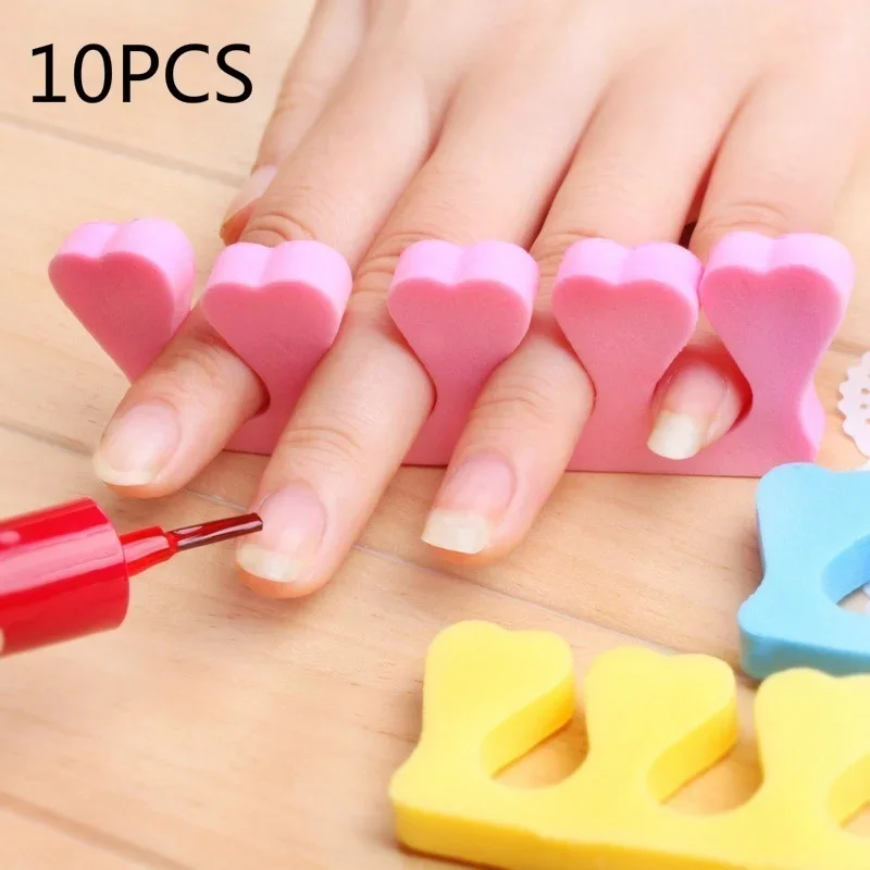 Séparateur de doigts EVA pour Nail Art, éponge multicolore, fournitures pour ongles, séparateur d’orteils, vernis à ongles, aide à la coloration, fournitures d’espacement des doigts Séparateur de doigts EVA pour Nail Art, éponge multicolore, fournitures pour ongles, séparateur d’orteils, vernis à ongles, aide à la coloration, fournitures d’espacement des doigts