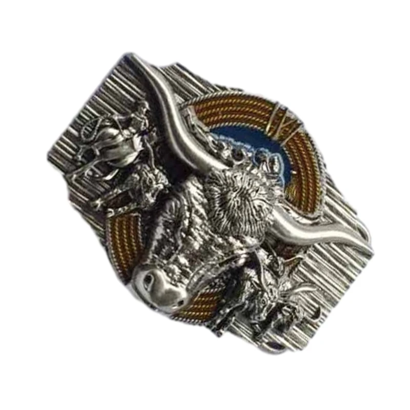 boucle de ceinture tête de bœuf, boucle de ceinture de cowboy occidental, boucle de ceinture sculptée à motif de bœuf pour accessoires de ceinture boucle de ceinture tête de bœuf, boucle de ceinture de cowboy occidental, boucle de ceinture sculptée à motif de bœuf pour accessoires de ceinture