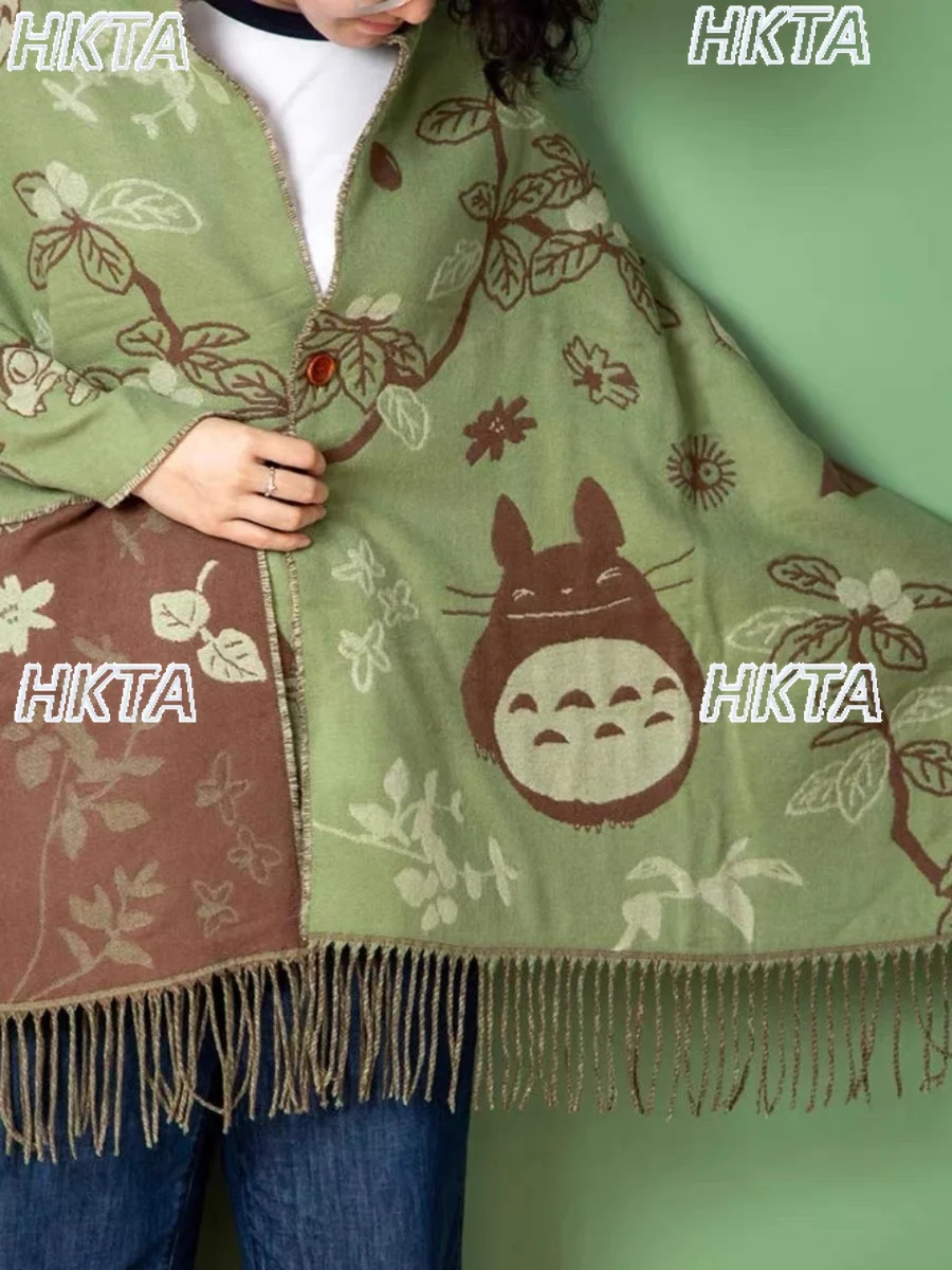 style japonais écharpe châle bouton anime foulards bureau vacances shopping mode épais double face hiver chaud écharpe double usage style japonais écharpe châle bouton anime foulards bureau vacances shopping mode épais double face hiver chaud écharpe double usage