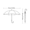 parapluie élégant en dentelle pour femmes, motifs floraux ajourés, mini parapluie de mariée, parasol délicat en dentelle blanche lolita