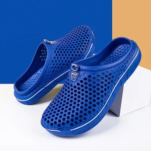 Pantoufles d&rsquo;intérieur pour Couple, chaussures d&rsquo;été pour hommes et femmes, sandales de plage respirantes à la mode, sandales de Sport, 2022