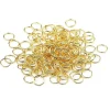 bijoux en alliage d'or kc 4 6 8mm, ensemble d'anneaux de saut ouverts, kit d'accessoires pour bricolage, bracelet, collier, chaîne, fabrication d'accessoires de connexion