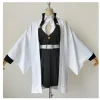 costume de cosplay anime demon slayer, uniforme kimono kanroji mitsuri kimetsu no yaiba, perruque de costume de fête d'halloween pour enfant adulte