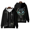 manteau japonais anime touhou projet impression 3d femmes hommes sweats à capuche cirno remilia scarlet flandre scarlet cosplay sweat à capuche