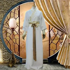 Costume ancien Hanfu pour hommes, Robe folklorique Hanfu, longue Robe brodée, Style traditionnel chinois, fête de samouraï japonais, Halloween 2026
