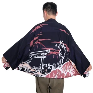Kimono Anime Japonais pour Femme, Cardigan, Costume Mensamurai, Streetwear, Vêtements Asiatiques Japonais, MiHarakuMozambique, Nouveau, 2024