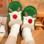 Pantoufles femme belle fourrure femmes maison pantoufles hiver maison chaussures femmes intérieur pantoufles en peluche chaussures d&rsquo;hiver Pantuflas Mujer