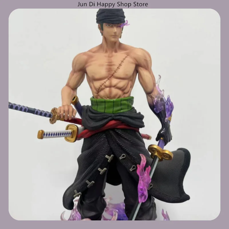 statue de pose debout roronoa zoro, 32cm, une pièce, modèle animé, figurine pour collection de cadeaux d'anniversaire statue de pose debout roronoa zoro, 32cm, une pièce, modèle animé, figurine pour collection de cadeaux d'anniversaire