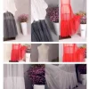 robe en maille transparente japonaise pour femmes, bretelles spaghetti chics d'été, robes de documents solides, rouge, bleu
