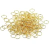 kc – ensemble de bagues de saut ouvertes en alliage de couleur or, kit d'accessoires pour bricolage, bracelet, collier, chaîne, fournitures de fabrication, résultats 4 6 8mm