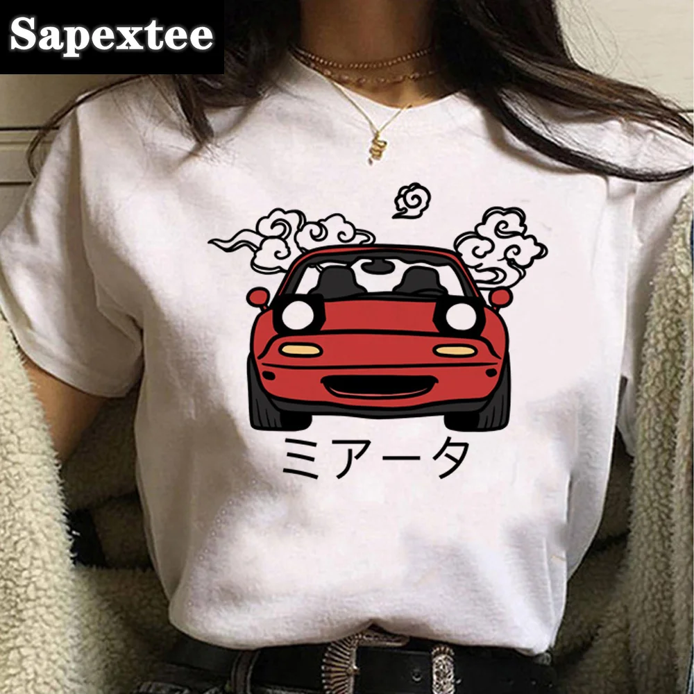 miata t shirt femmes bande dessinée japonaise anime t shirt fille manga vêtements japonais miata t shirt femmes bande dessinée japonaise anime t shirt fille manga vêtements japonais