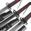 Épée ninja en bois de style japonais pour enfant, jouet de cosplay, accessoire de samouraï, taille réelle, wiltshire, katana, anime, ichigo, aizen, sousuke
