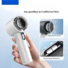 ventilateur portatif 2025, 5200mah, avec affichage led, réfrigération à semi conducteur, 100 vitesses, rechargeable par usb, pour le sport