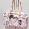 pochettes transparentes pour poupée, itabags japonais, multi poches, uniformes jk, sacs à bandoulière de grande capacité, sacs d'étudiant harajuku, cadeaux pour filles