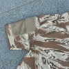 desert tiger stripe vs t shirt tactique à manches courtes à séchage rapide