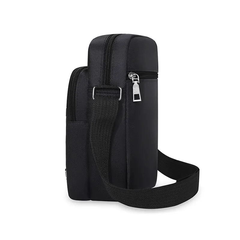 sac à bandoulière oblique multicouche étanche pour hommes et femmes, sac décontracté de grande capacité, version coréenne, one initiated business sac à bandoulière oblique multicouche étanche pour hommes et femmes, sac décontracté de grande capacité, version coréenne, one initiated business
