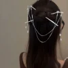 Épingles à cheveux de style chinois pour cheongsam, double fleur, pompon, perles, bâtons, porte chignon, bijoux, éventail, accessoires