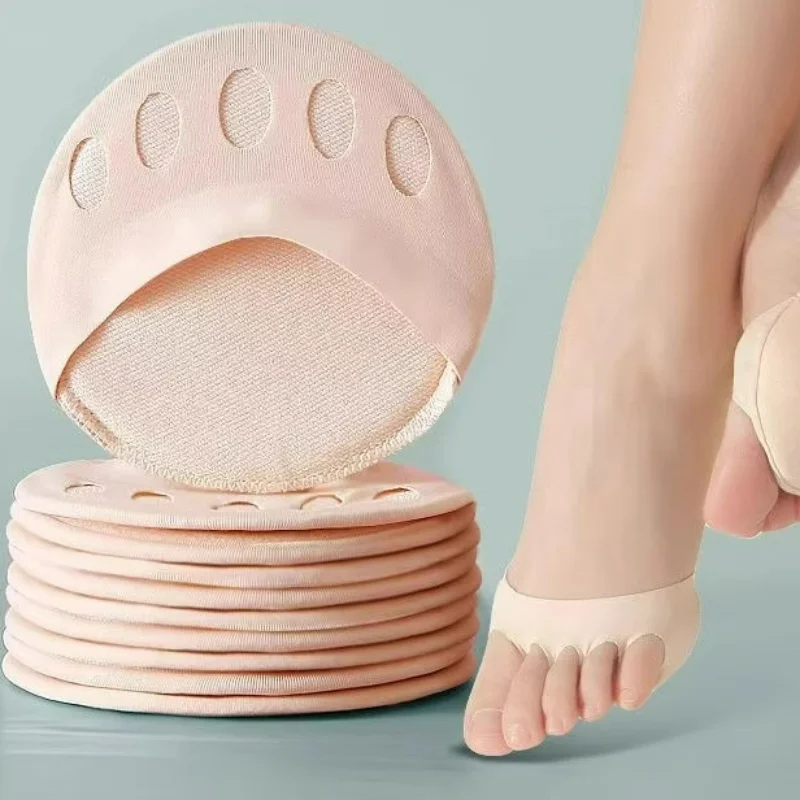 coussinets d'avant pied à cinq orteils pour femmes, demi semelles à talons hauts, soins de la douleur au pied, absorbe les chocs, chaussettes, coussinet d'orteils de massage, 8 pièces coussinets d'avant pied à cinq orteils pour femmes, demi semelles à talons hauts, soins de la douleur au pied, absorbe les chocs, chaussettes, coussinet d'orteils de massage, 8 pièces