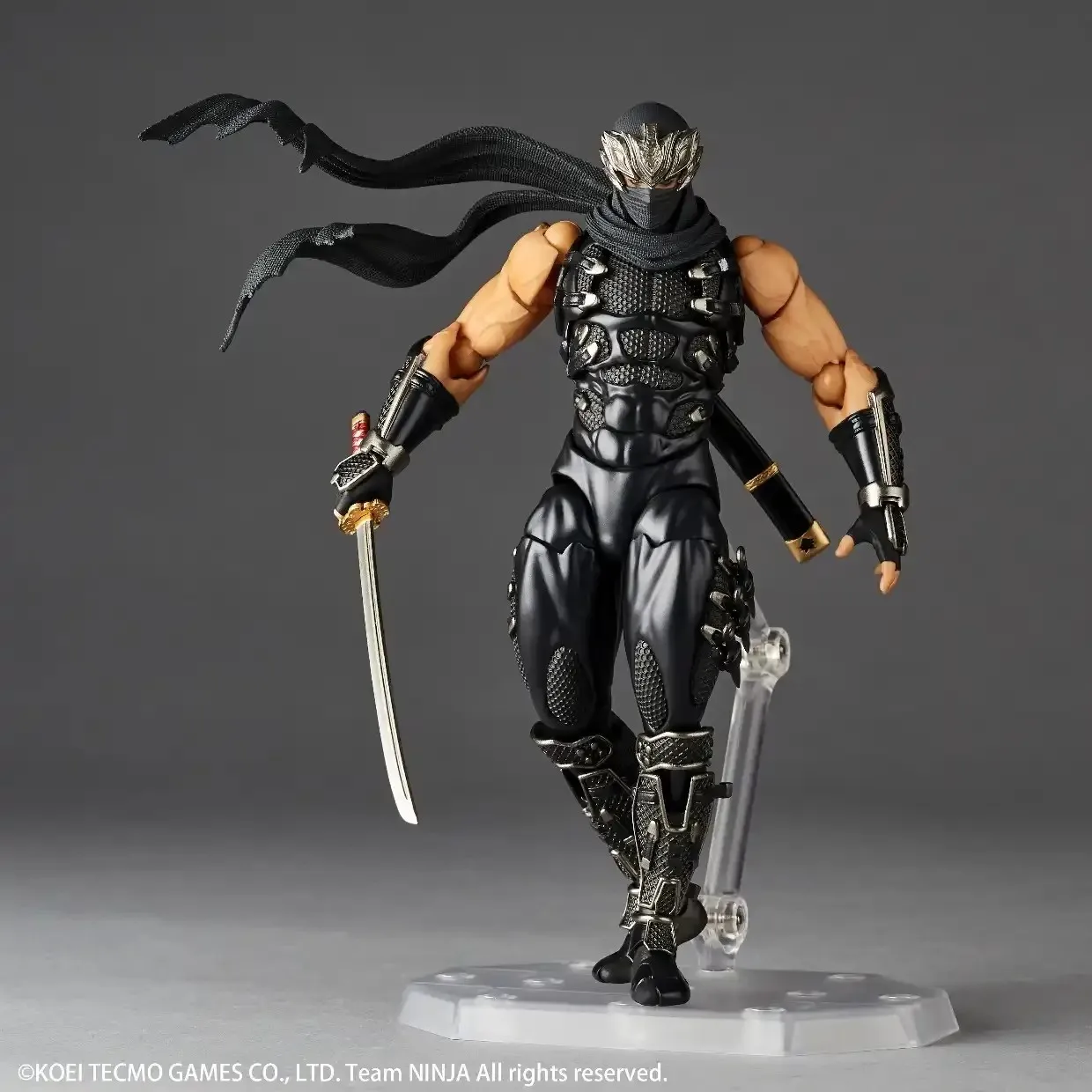 kaiyodo revoltech 1/12 incroyable yamaguchi ryu hayabusa ninja gaiden anime figurine collection ko modèle jouets poupée ornement kaiyodo revoltech 1/12 incroyable yamaguchi ryu hayabusa ninja gaiden anime figurine collection ko modèle jouets poupée ornement