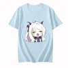 blue archive hina japanese anime t shirt unisexe, t shirt graphique de dessin animé, vêtements pour hommes et femmes, y harajuku