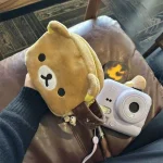 Kawaii Rilakkuma trousse de maquillage divers sac de rangement voyage grande capacité Portable suspendu trousse de toilette Kawaii Rilakkuma trousse de maquillage divers sac de rangement voyage grande capacité Portable suspendu trousse de toilette