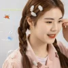 Épingle à cheveux japonaise mignonne, simulation de riz, couvre chef de personnalité, Épingle créative latérale, accessoires pour cheveux