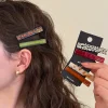 pinces à cheveux en acétate, 2 pièces/ensemble, épingles à cheveux géométriques, épingle latérale, douce, mignonne et simple, accessoires pour cheveux pour femmes