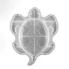 moule en silicone à motif de tortue de mer gecko, ornement, cristal, élection, résine xy, plâtre, bricolage