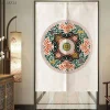 rideau chinois à motif de bon augure, pour porte de cuisine, de restaurant, d'entrée, demi rideaux, cloison de maison suspendue