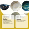 kit de réparation en céramique kintsugi japonais, adhésif doré sûr aux aliments, pour poterie cassée, artisanat d'art, restauration de sculpture de baignoire