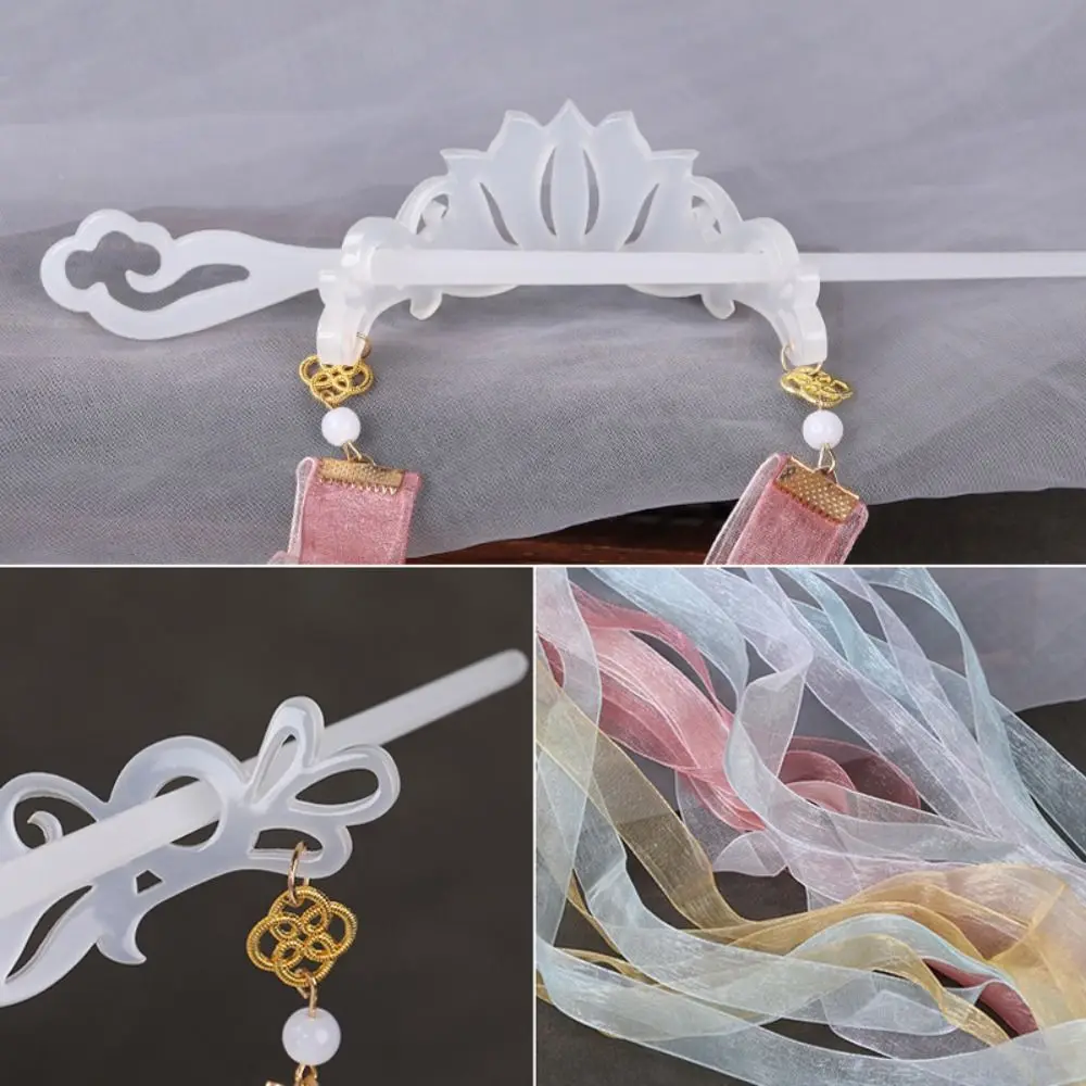 Épingle à cheveux de style chinois pour fille, accessoires pour cheveux, ruban, coiffure de mariée, bâtons de cheveux hanfu, couronne de cheveux de style prairie, vêtements de sauna Épingle à cheveux de style chinois pour fille, accessoires pour cheveux, ruban, coiffure de mariée, bâtons de cheveux hanfu, couronne de cheveux de style prairie, vêtements de sauna